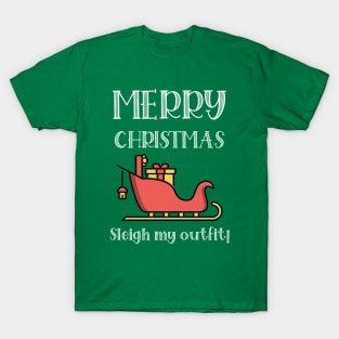 Merry And Bright Christmas Gift T-Shirt